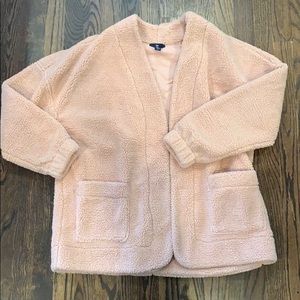 Gap Fleece coat/cardigan small